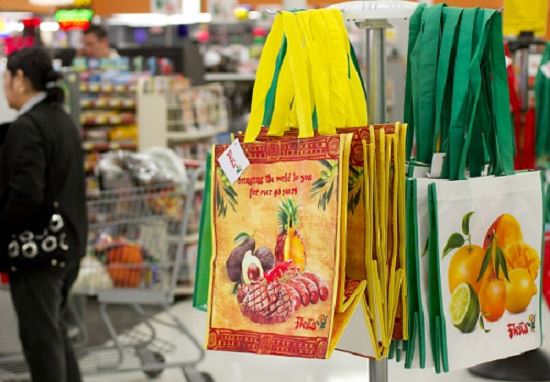 Walmart supermarket shopping bag